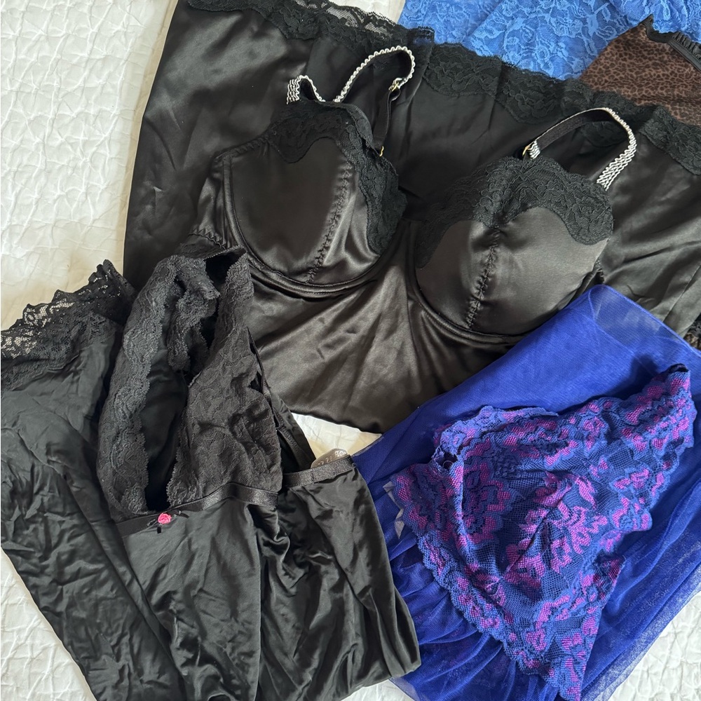 Lingerie Lot - 5 Chemise Sz L